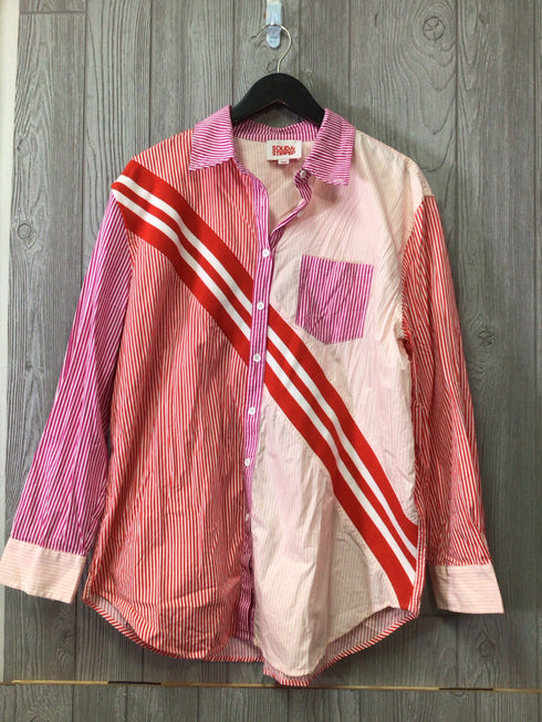 Solid & Striped Shirt Size Large